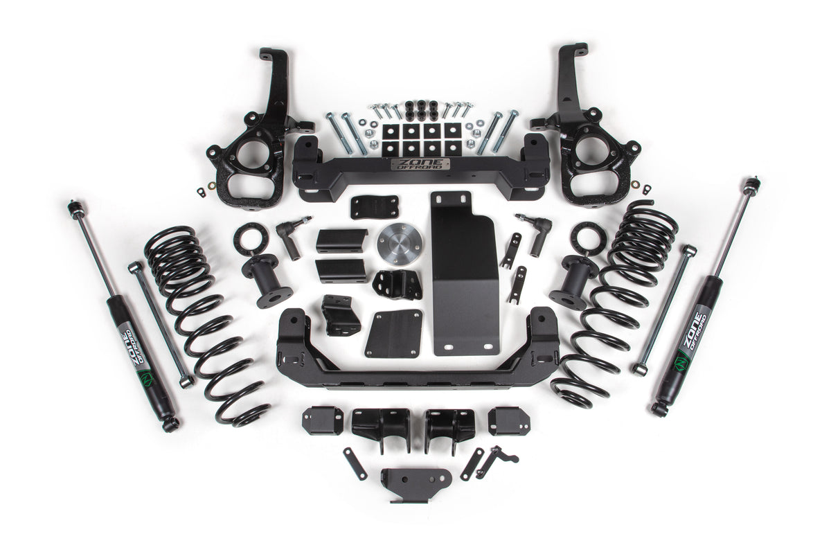 6 Inch Lift Kit for 2025 Ram 1500 4WD 6 Inch Front 5 Inch Rear Suspension Lift System Large Bore Zone Offroad-15