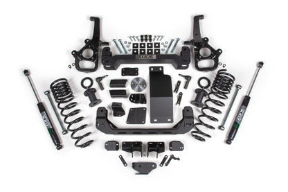6 Inch Lift Kit for 2025 Ram 1500 4WD 6 Inch Front 5 Inch Rear Suspension Lift System Large Bore Zone Offroad-15