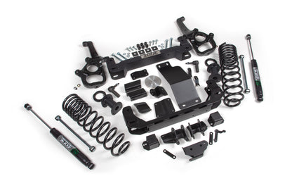 6 Inch Lift Kit for 2025 Ram 1500 4WD 6 Inch Front 5 Inch Rear Suspension Lift System Large Bore Zone Offroad-16