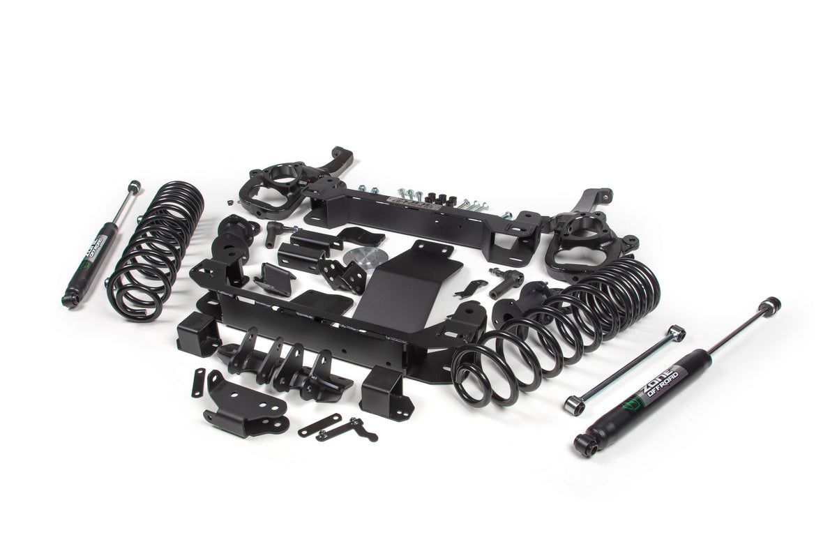 6 Inch Lift Kit for 2025 Ram 1500 4WD 6 Inch Front 5 Inch Rear Suspension Lift System Large Bore Zone Offroad-17