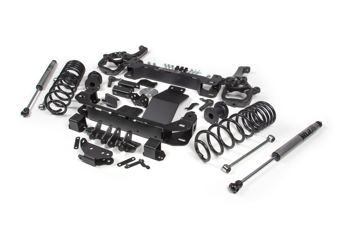 4 Inch Lift Kit for 2025 Ram 1500 4WD 4 Inch Front 3 Inch Rear Suspension Lift System Standard Bore Zone Offroad-10