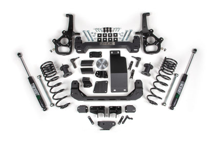 4 Inch Lift Kit for 2025 Ram 1500 4WD 4 Inch Front 3 Inch Rear Suspension Lift System Large Bore Zone Offroad-19