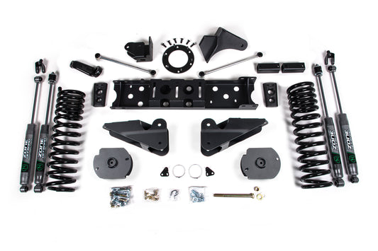 25-26 Ram 2500 4WD (Diesel) 4 Inch Suspension Lift Kit, 2.5 Inch Rear Lift, Spacer - Nitro Shocks Zone Offroad