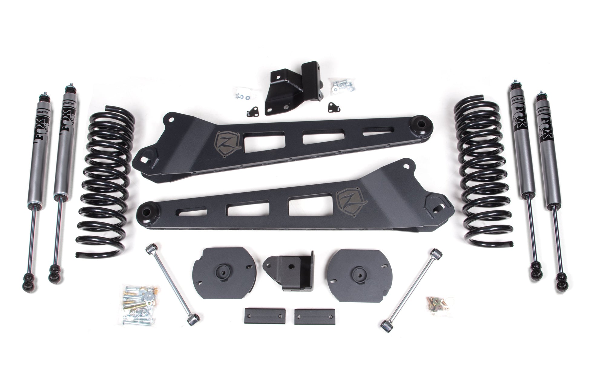 2025 Ram 2500 4WD (Diesel) 3 Inch Suspension Lift Kit, 1.25 Inch Rear Lift, Spacer - Fox 2.0 Adventure Series Shocks Zone Offroad