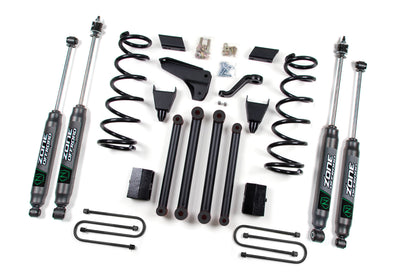10-12 Dodge RAM 2500 5.0 Inch Coil Spring Lift Kit With 4-1/8 Axle Zone Offroad-3