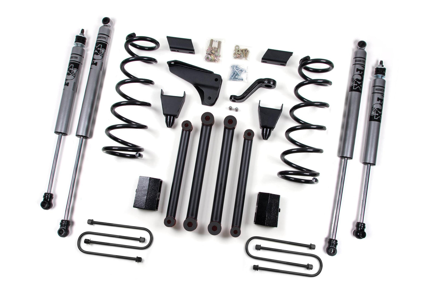 10-12 Dodge RAM 2500 5.0 Inch Coil Spring Lift Kit With 4-1/8 Axle Zone Offroad-2