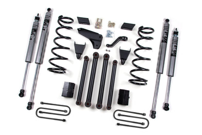 10-12 Dodge RAM 2500 5.0 Inch Coil Spring Lift Kit With 4-1/8 Axle Zone Offroad-2