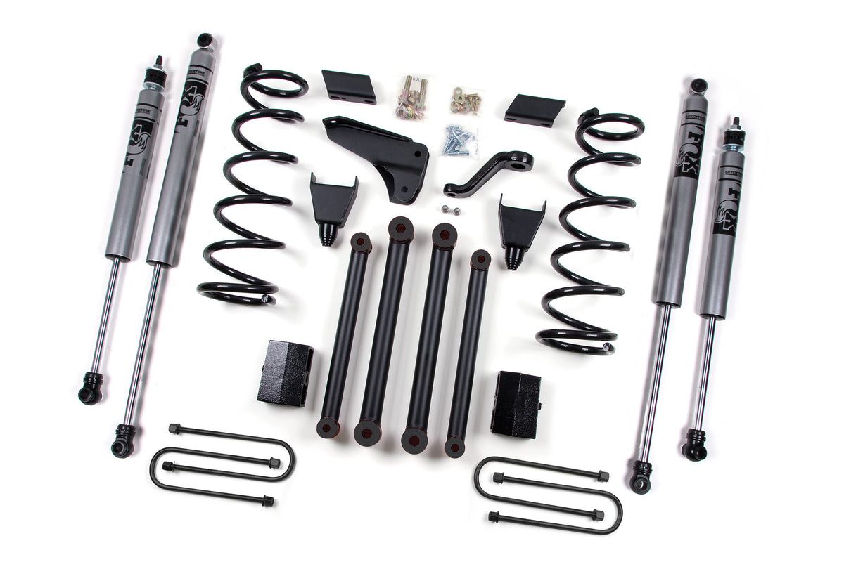 10-12 Dodge RAM 2500 5.0 Inch Coil Spring Lift Kit With 4-1/8 Axle Zone Offroad-6