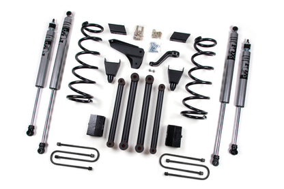 10-12 Dodge RAM 2500 5.0 Inch Coil Spring Lift Kit With 4-1/8 Axle Zone Offroad-6