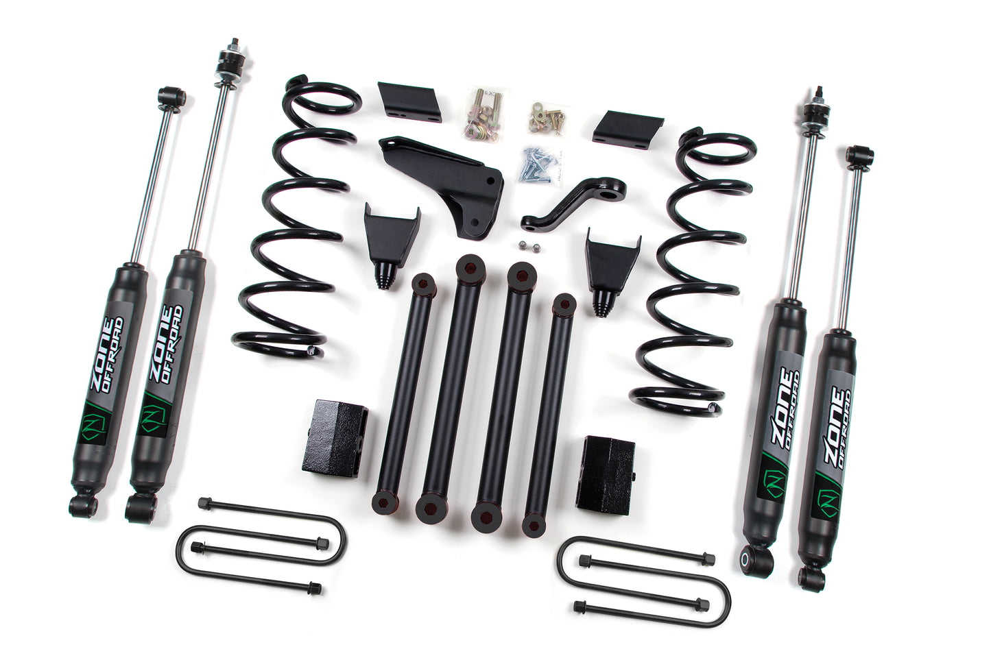 10-12 Dodge RAM 2500 5.0 Inch Coil Spring Lift Kit With 4-1/8 Axle Zone Offroad