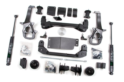 09-11 Dodge RAM 1500 4 Inch Lift Kit Zone Offroad-3