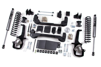 12 Dodge RAM 1500 6 Inch Front 5 Inch Rear Lift Kit Zone Offroad-7