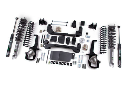2012 Ram 1500 4WD 4 Inch Suspension Lift Kit, 3 Inch Rear Lift, Coil Spring - Nitro Loaded Struts, Nitro Shocks Zone Offroad-3
