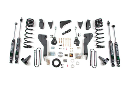 03-07 Dodge RAM 2500 8 Inch Lift Kit With 3.5 Inch Axle Diesel Fox Shocks Zone Offroad
