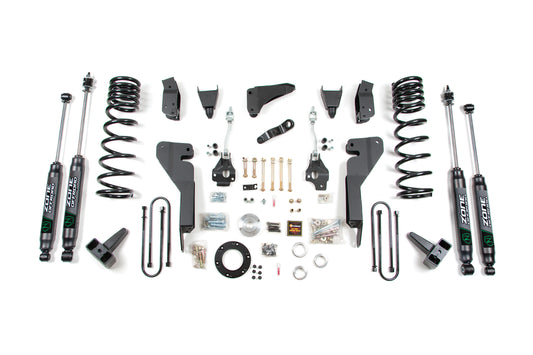 03-07 Dodge RAM 2500 8 Inch Lift Kit With 3.5 Inch Axle Diesel Fox Shocks Zone Offroad