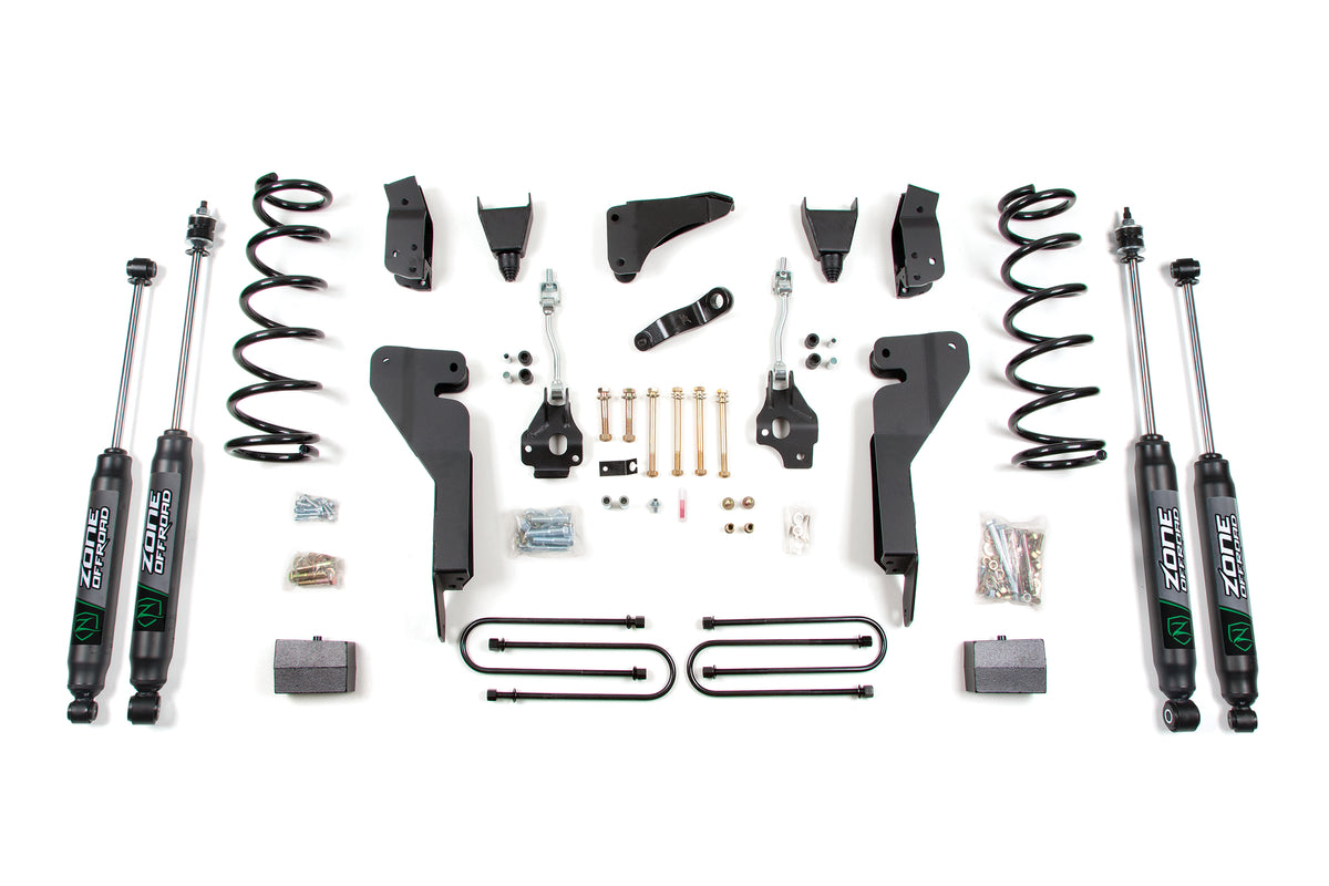 03-07 Dodge RAM 2500 6 Inch Lift Kit With 3.5 Inch Axle Diesel Zone Offroad