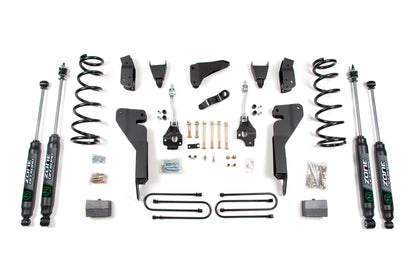 08 Dodge RAM 2500 6 Inch Lift Kit With 4 Inch Axle Diesel Zone Offroad