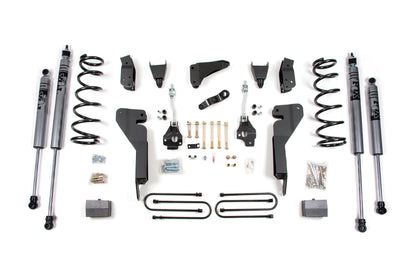 08 Dodge RAM 2500 6 Inch Lift Kit With 3.5 Inch Axle Gas Zone Offroad-2