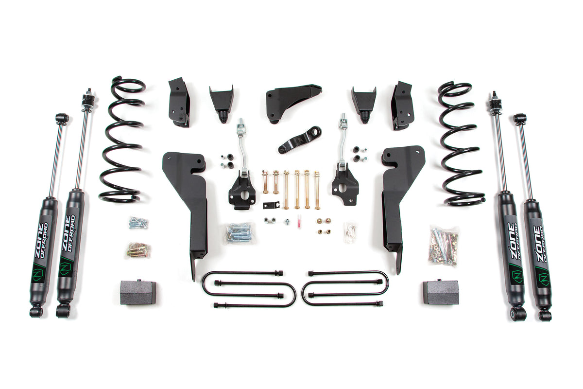 08 Dodge RAM 2500 6 Inch Lift Kit With 3.5 Inch Axle Gas Zone Offroad
