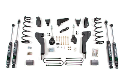 08 Dodge RAM 2500 6 Inch Lift Kit With 3.5 Inch Axle Gas Zone Offroad