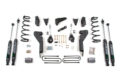 08 Dodge RAM 2500 6 Inch Lift Kit With 3.5 Inch Axle Gas Zone Offroad-1