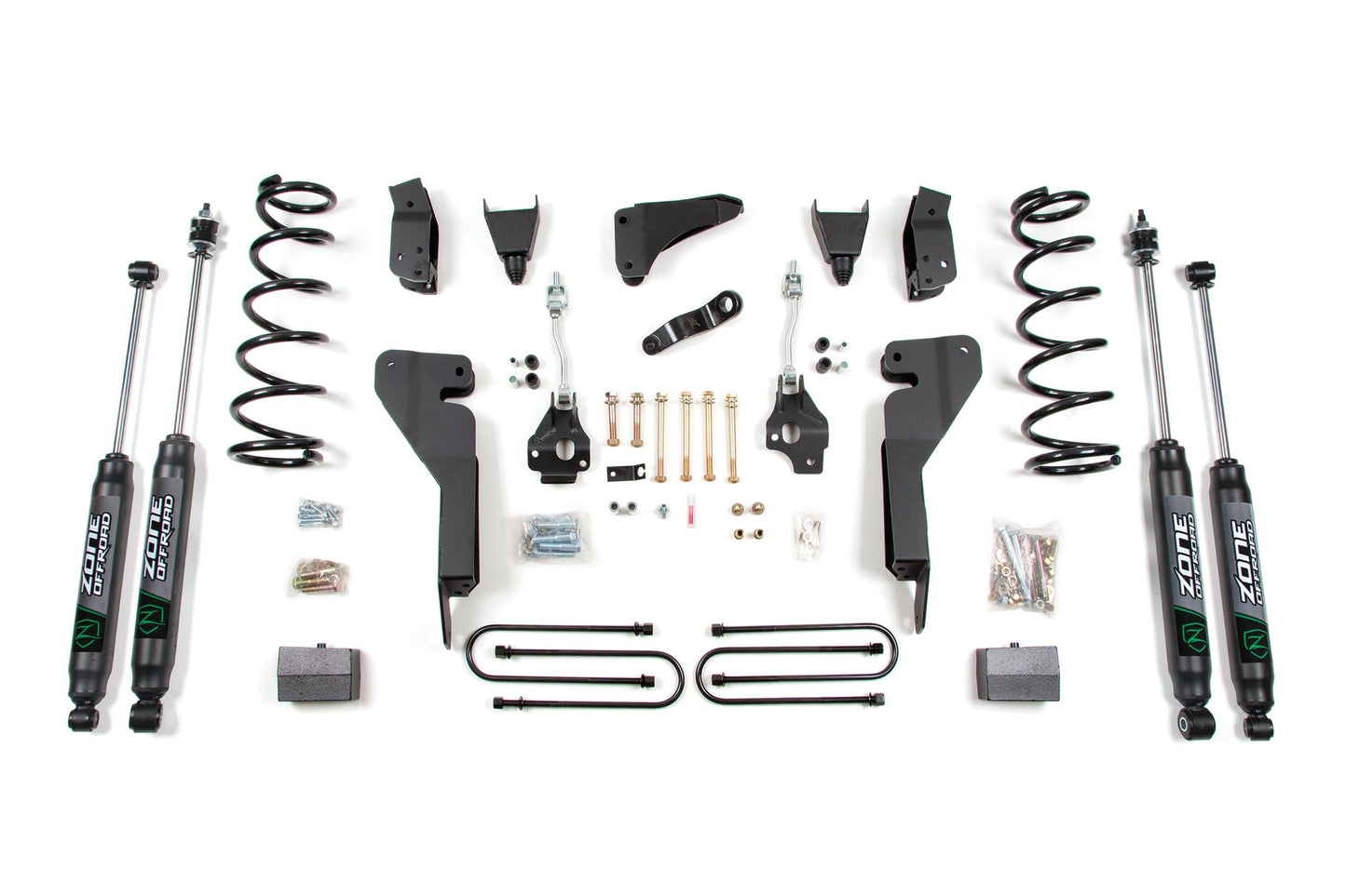 08 Dodge RAM 2500 6 Inch Lift Kit With 4 Inch Axle Gass Zone Offroad-1