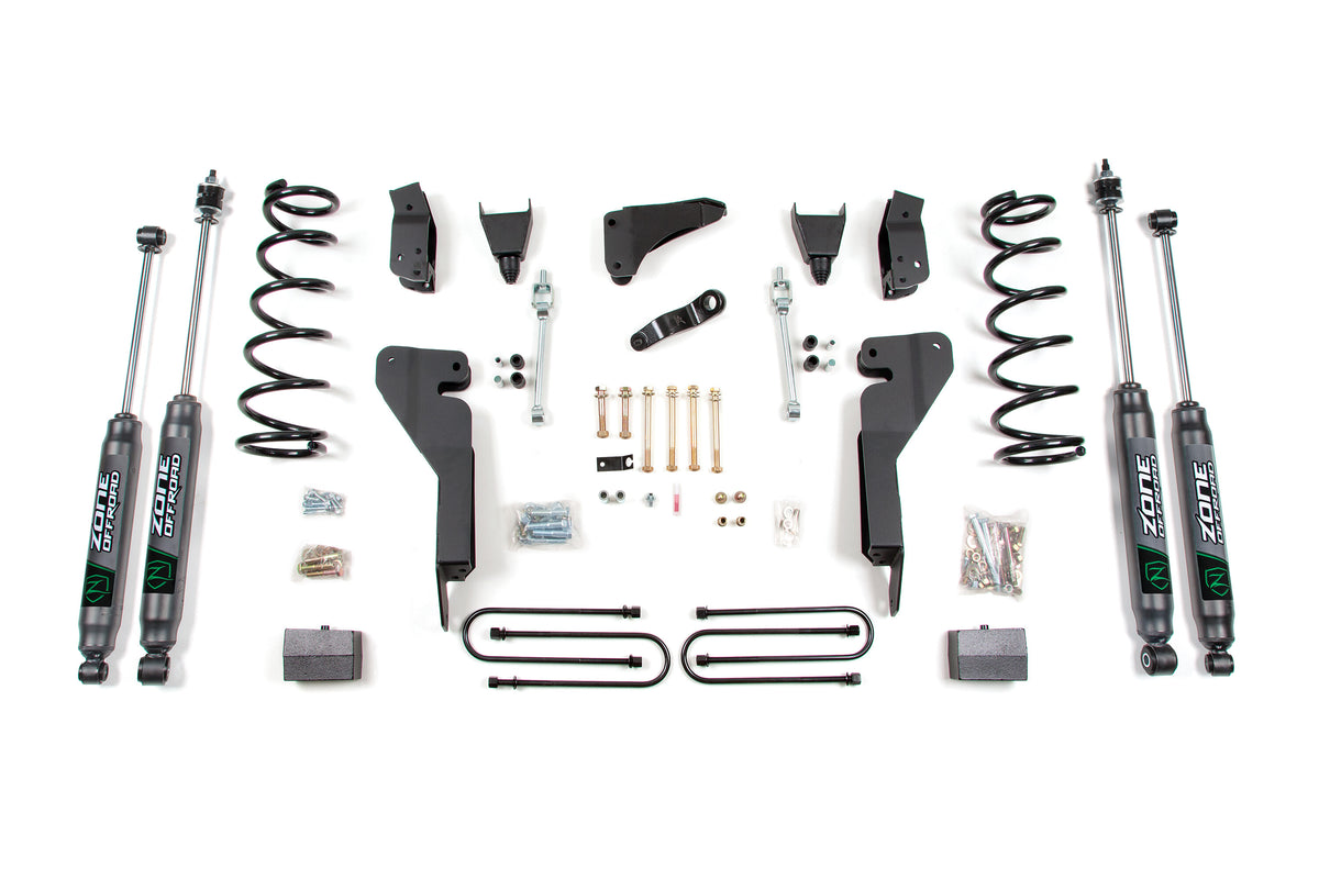 09-13 Dodge RAM 2500 6 Inch Lift Kit With 3.5 Inch Axle Gas Zone Offroad-3
