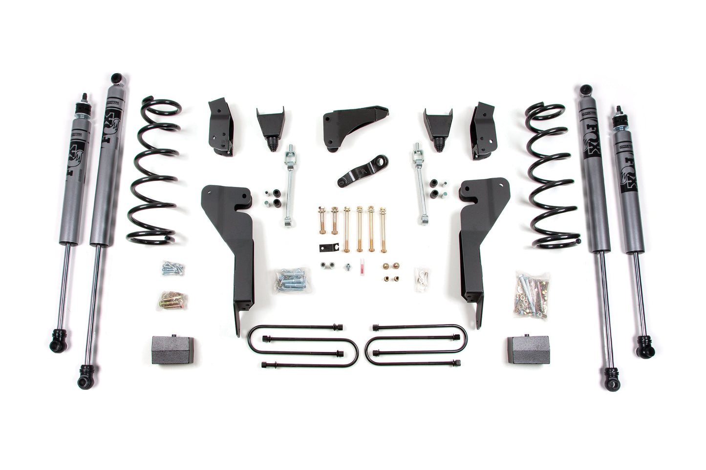 09-13 Dodge RAM 2500 6 Inch Lift Kit With 3.5 Inch Axle Gas Zone Offroad-2