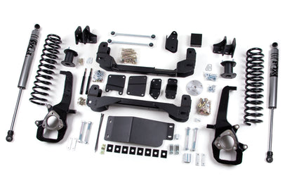 13-15 Dodge RAM 1500 6 Inch Front 3 Inch Rear Lift Height Strut Spacer Lift Kit Zone Offroad-1
