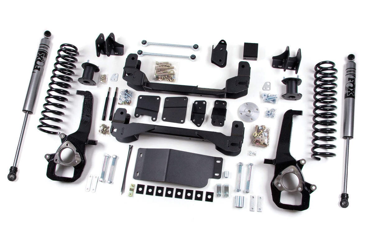 2013 RAM 1500 4 Inch Front 3 Inch Rear Lift Kit Zone Offroad-7