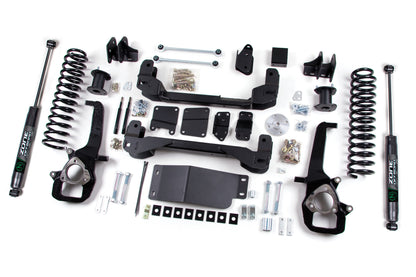2013 RAM 1500 4 Inch Front 3 Inch Rear Lift Kit Zone Offroad-3