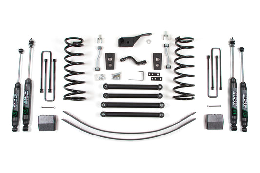 94-99 Dodge RAM 1500 5 Inch Coil Spring Lift Kit With Nitro Shocks Zone Offroad