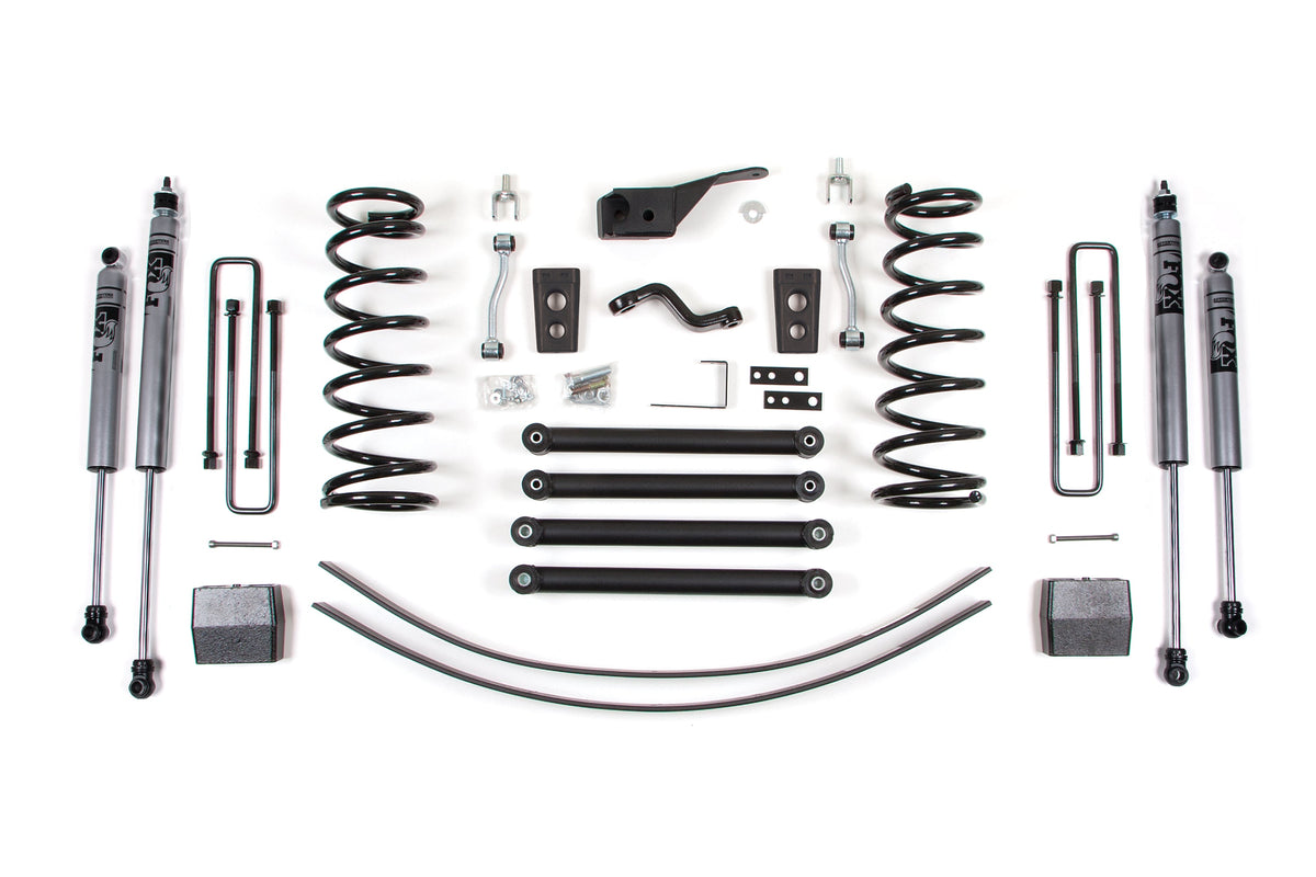 2000 Dodge RAM 1500 5 Inch Coil Spring Lift Kit Zone Offroad-2