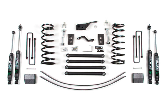 2000 Dodge RAM 1500 5 Inch Coil Spring Lift Kit Zone Offroad