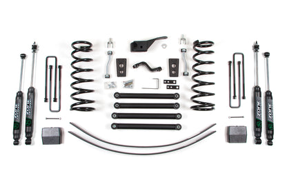 2000 Dodge RAM 1500 5 Inch Coil Spring Lift Kit Zone Offroad-1