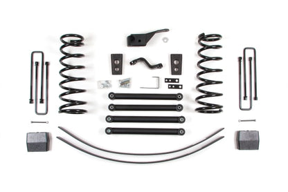 94-99 Dodge RAM 2500 5.0 Inch Kit Zone Offroad-4