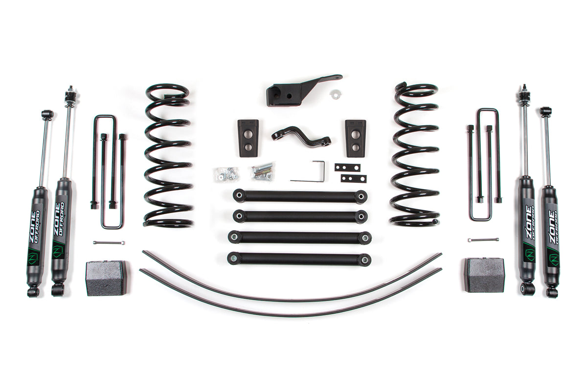 94-99 Dodge RAM 2500 5.0 Inch Kit Zone Offroad-3