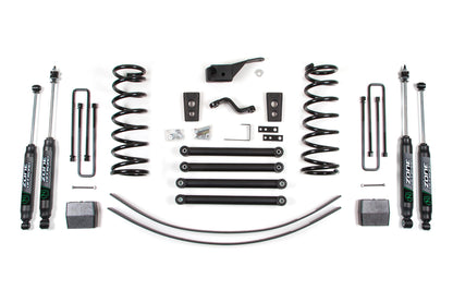 00-02 Dodge RAM 2500 5.0 Inch Coil Spring Lift Kit Zone Offroad-2