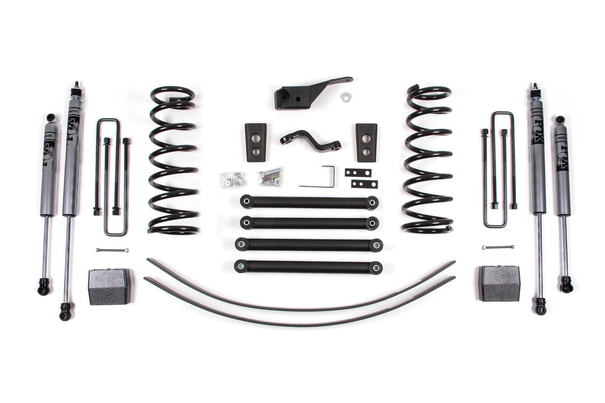 00-02 Dodge RAM 2500 5.0 Inch Coil Spring Lift Kit Zone Offroad-3