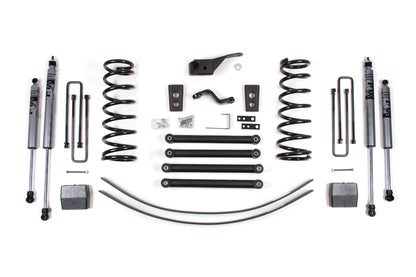 00-02 Dodge RAM 2500 5.0 Inch Coil Spring Lift Kit Zone Offroad-3