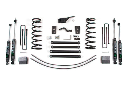 00-02 Dodge RAM 2500 5.0 Inch Coil Spring Lift Kit Zone Offroad
