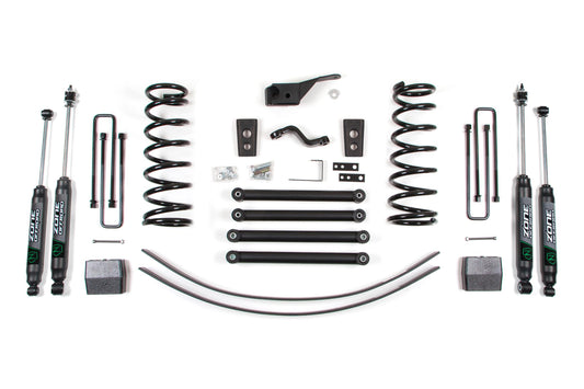 00-02 Dodge RAM 2500 5.0 Inch Coil Spring Lift Kit Zone Offroad-1