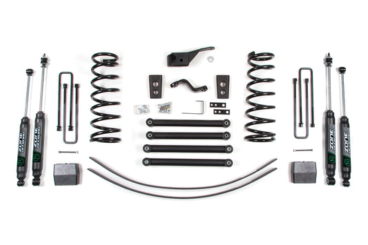 00-02 Dodge RAM 2500 5.0 Inch Coil Spring Lift Kit Zone Offroad-1
