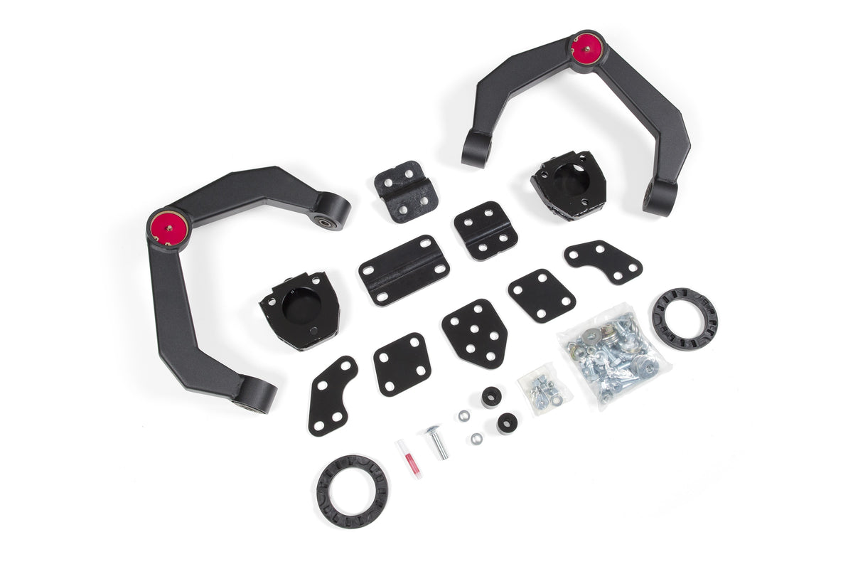 06-11 Dodge RAM 1500 4WD 2.5 Inch Adventure Series Leveling Kit Zone Offroad-1