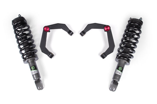 12-18 Ram 1500 4WD 2 Inch Leveling Kit, 0 Inch Rear Lift - Nitro Loaded Struts Zone Offroad