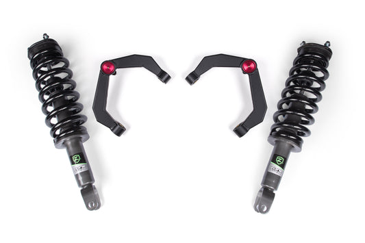 12-18 Ram 1500 4WD 2 Inch Leveling Kit, 0 Inch Rear Lift - Nitro Loaded Struts Zone Offroad