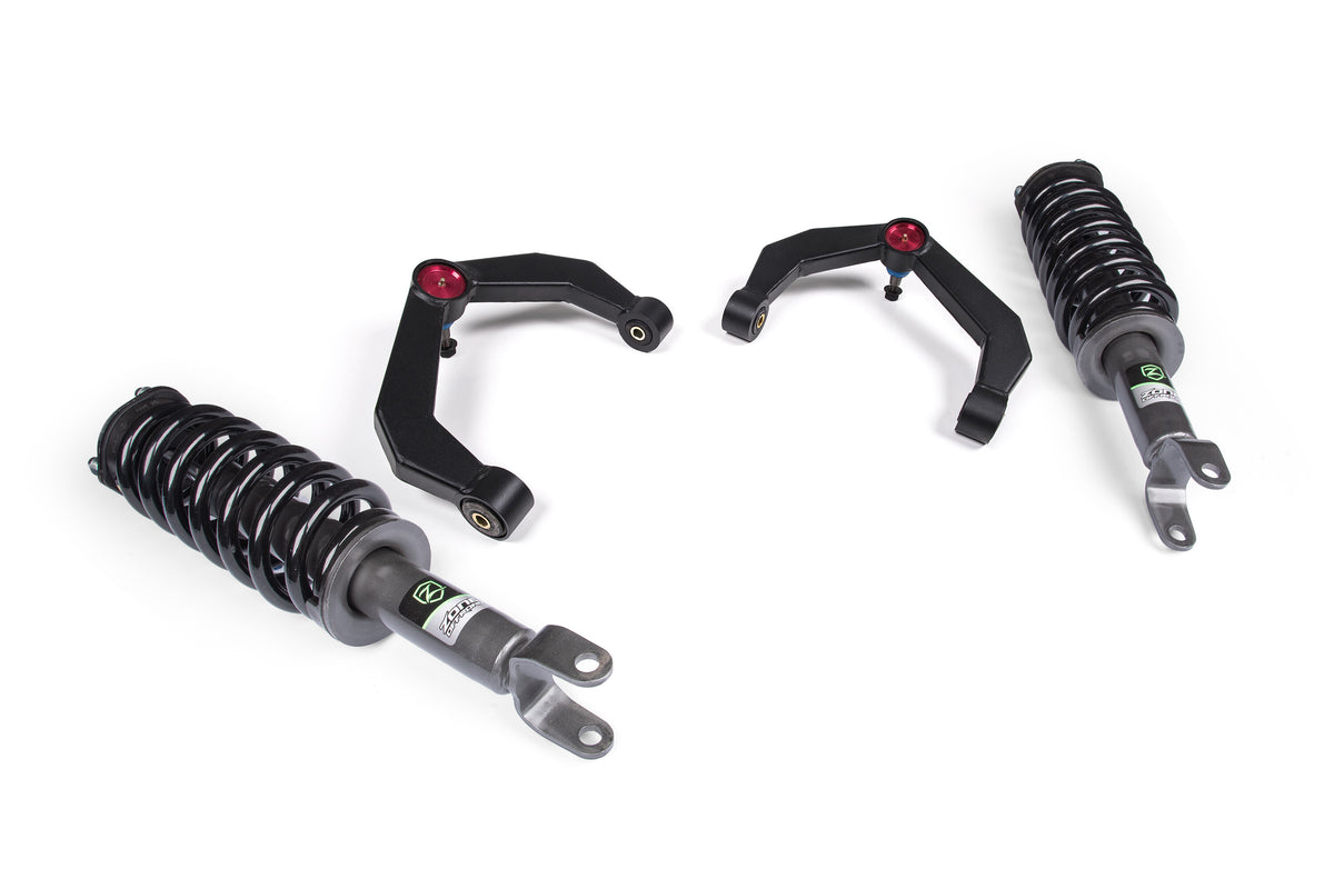 12-18 Ram 1500 4WD 2 Inch Leveling Kit, 0 Inch Rear Lift - Nitro Loaded Struts Zone Offroad-1