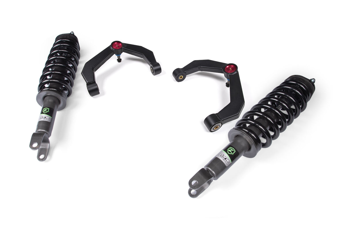 12-18 Ram 1500 4WD 2 Inch Leveling Kit, 0 Inch Rear Lift - Nitro Loaded Struts Zone Offroad-2