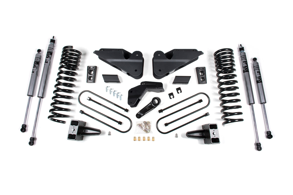13-18 RAM 3500 6.5 Inch Lift Kit Diesel Fox Shocks Zone Offroad-3