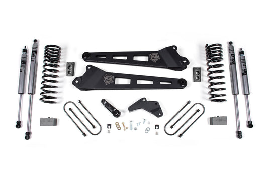 13-18 RAM 3500 4.5 Inch Replacement Radius Arm Lift Kit Diesel Fox Shocks Zone Offroad